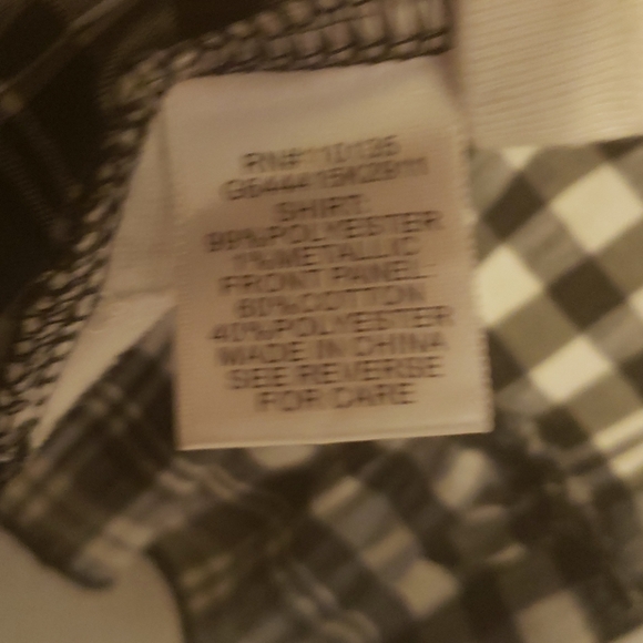 🔴 2 for $10  Beautees Black & White Top - Picture 5 of 5